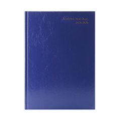 Academic Diary Day Per Page A4 Blue 2025-2026